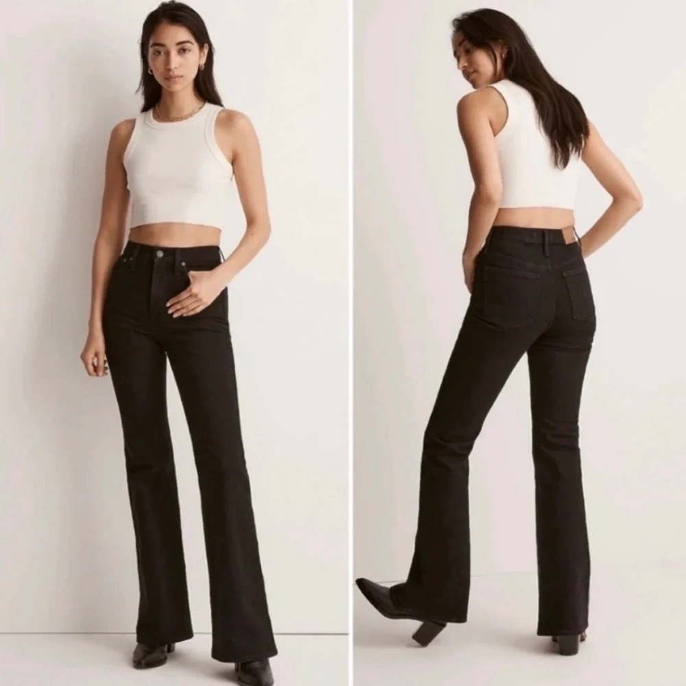 Madewell The‎ Perfect Vintage Flare Jean in
Sherborn Wash Black Size 26